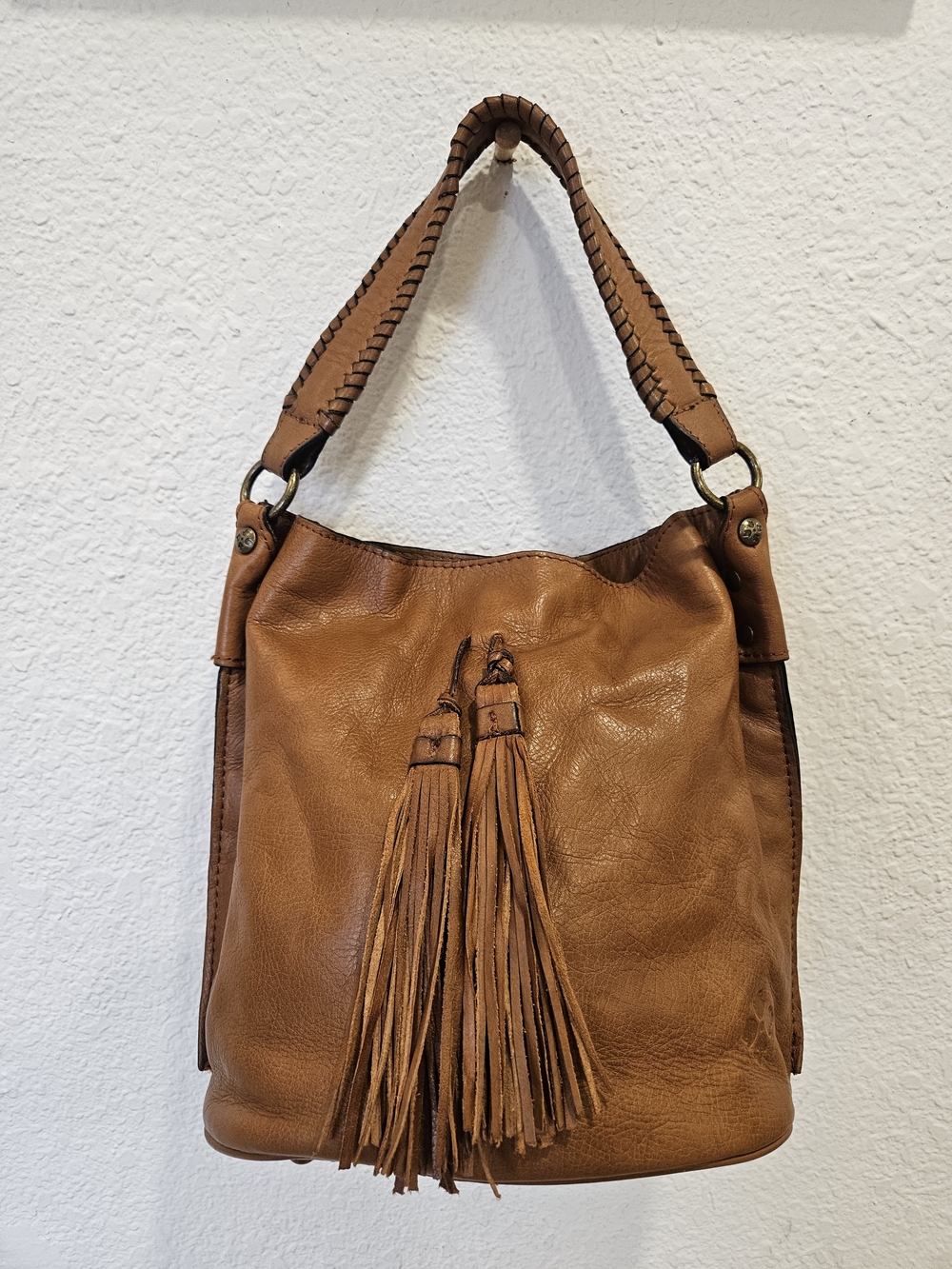 Patricia Nash Otavia Tassel Bucket Bag 👜